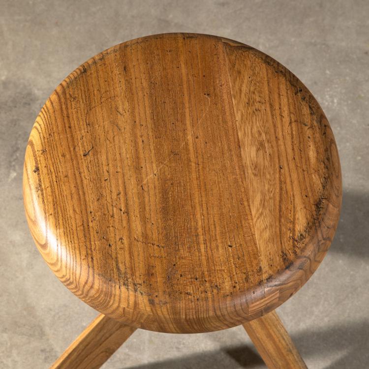 Bild 2 zu Objekt, Dreibeiniger Hocker Modell S 31, Pierre Chapo, K-16B 644