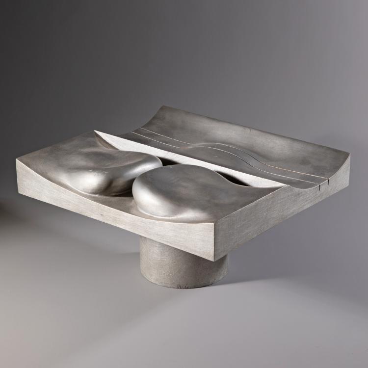 Hauptbild zu Objekt, 'Horizontale B&uuml;ste' (Plastik 13/71), 1971, Wilhelm Loth, K-16B 343