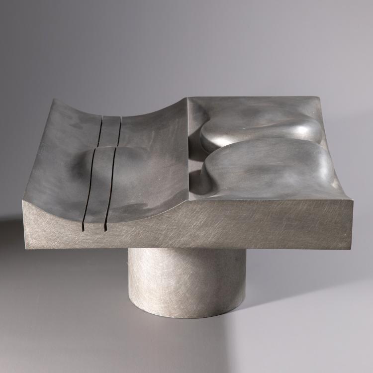 Bild 1 zu Objekt, 'Horizontale B&uuml;ste' (Plastik 13/71), 1971, Wilhelm Loth, K-16B 343