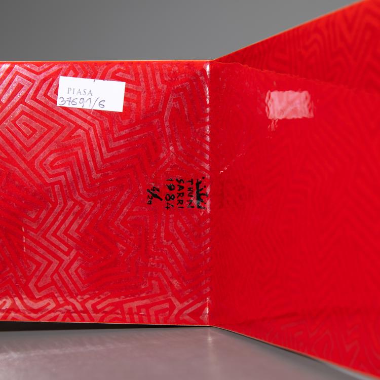 Bild 4 zu Objekt, Limitierte Vase Modell Trilaris Mollis aus der Vasi Rari Rosso Serie, Matteo Thun, Alessio Sarri, K-16B 796