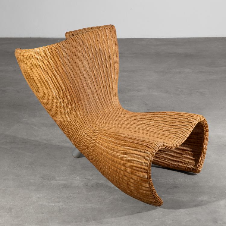 Hauptbild zu Objekt, Lounge Sessel Modell Wicker Chair, Marc Newson, Idee, K-16B 824
