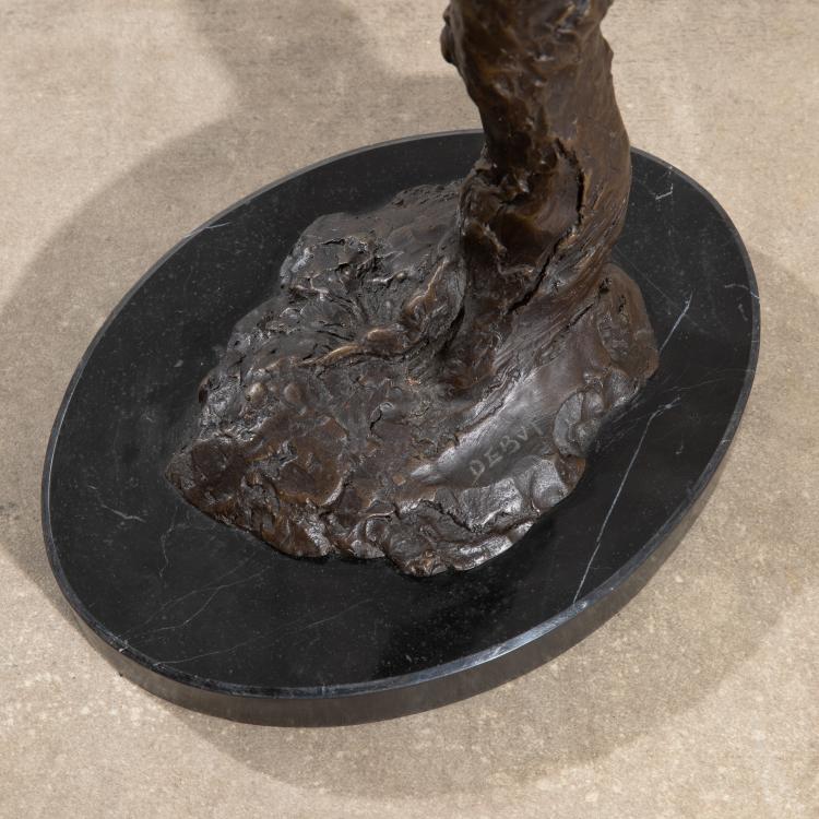 Bild 2 zu Objekt, 'Gro&szlig;er Adler auf einem Ast sitzend', um 1890, K-16B 296