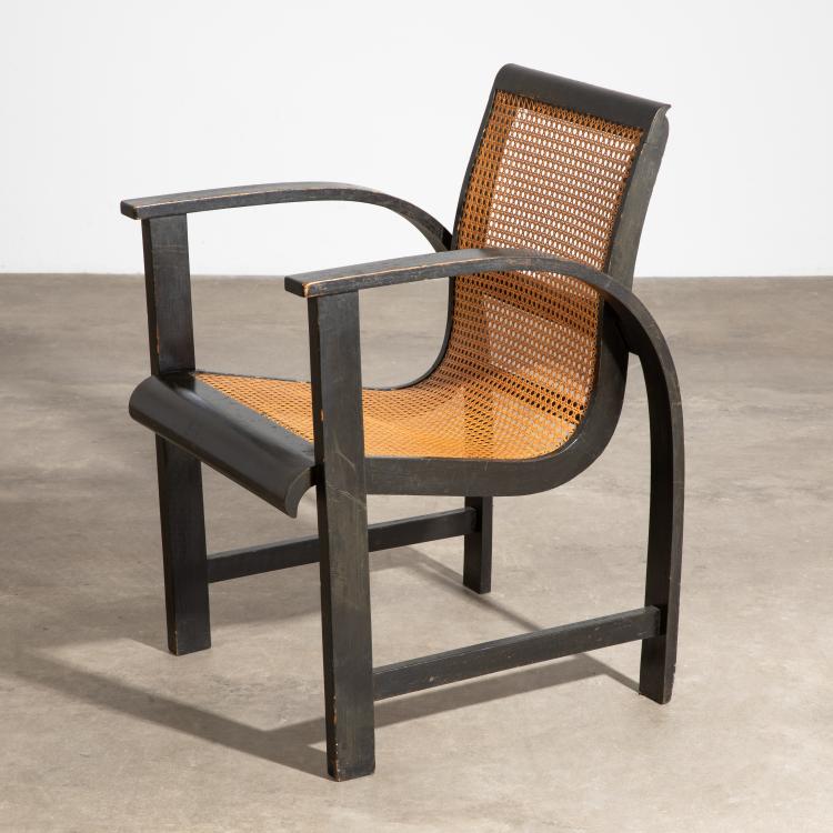 Hauptbild zu Objekt, Armlehnstuhl / Sessel der 1920er Jahre, Erich Dieckmann, K-16B 559