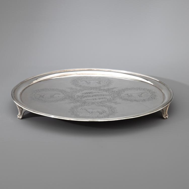 Bild 5 zu Objekt, Bedeutende Reitsport-Troph&auml;e 'The 1934 Belmont Stakes Winners Silver Salver', K-16A 113