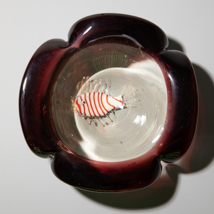 Bild 1 zu Objekt, Glasschale, 1950er Jahre, Alfredo Barbini, Barbini, Alfredo, Murano, K-16A 182