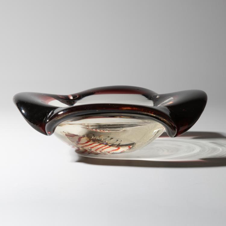 Bild 2 zu Objekt, Glasschale, 1950er Jahre, Alfredo Barbini, Barbini, Alfredo, Murano, K-16A 182