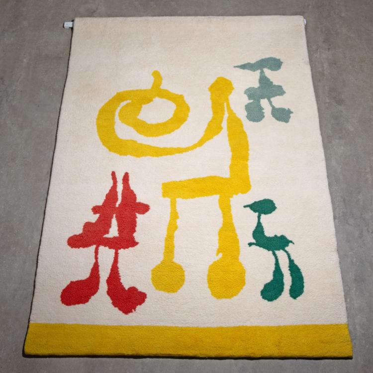 Hauptbild zu Objekt, Wandteppich 'Le R&ecirc;ve', nach 1960, Joan Mir&oacute; (nach), K-16B 389