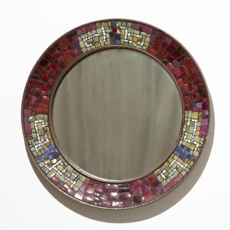 Bild 1 zu Objekt, Mosaik Spiegel um 1960, K-16B 563