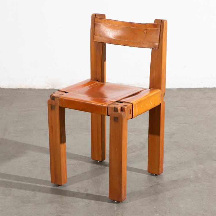 Bild 2 zu Objekt, 8 St&uuml;hle Modell S11, Pierre Chapo, K-16B 646