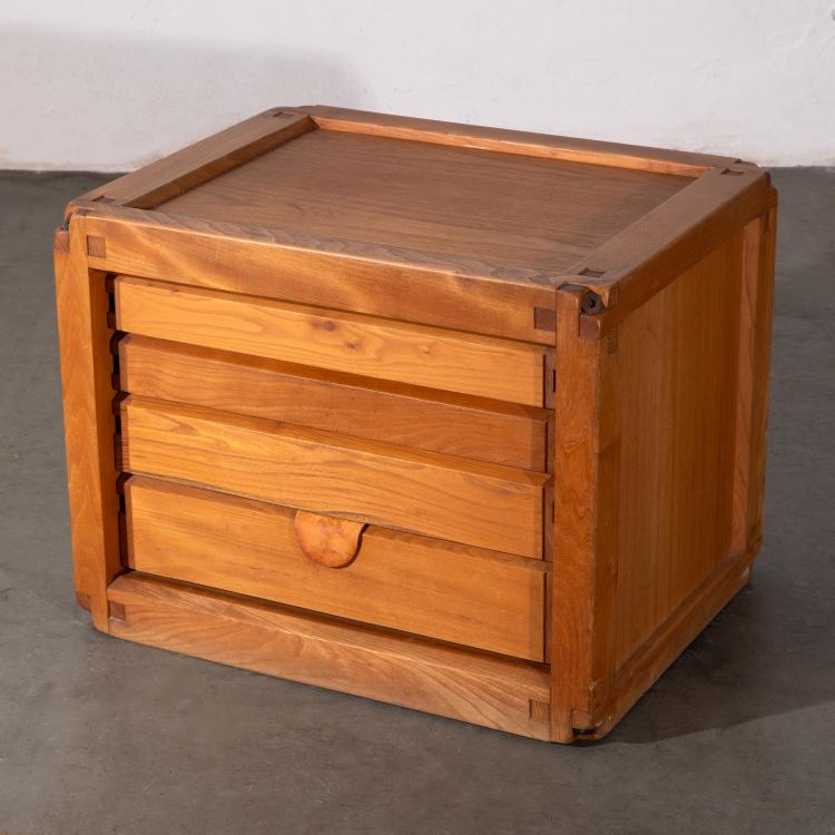 Hauptbild zu Objekt, Kommode aus dem M&ouml;belsystem Modell B10, Pierre Chapo, K-16B 648