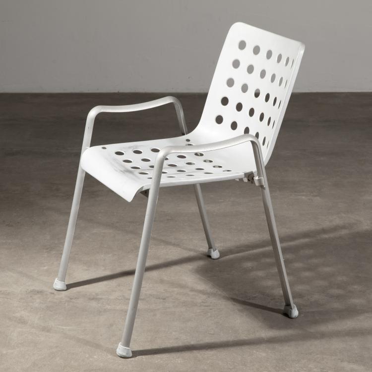 Bild 2 zu Objekt, 6 St&uuml;hle Modell Landi Stuhl, Hans Coray, MEWA, K-16B 606