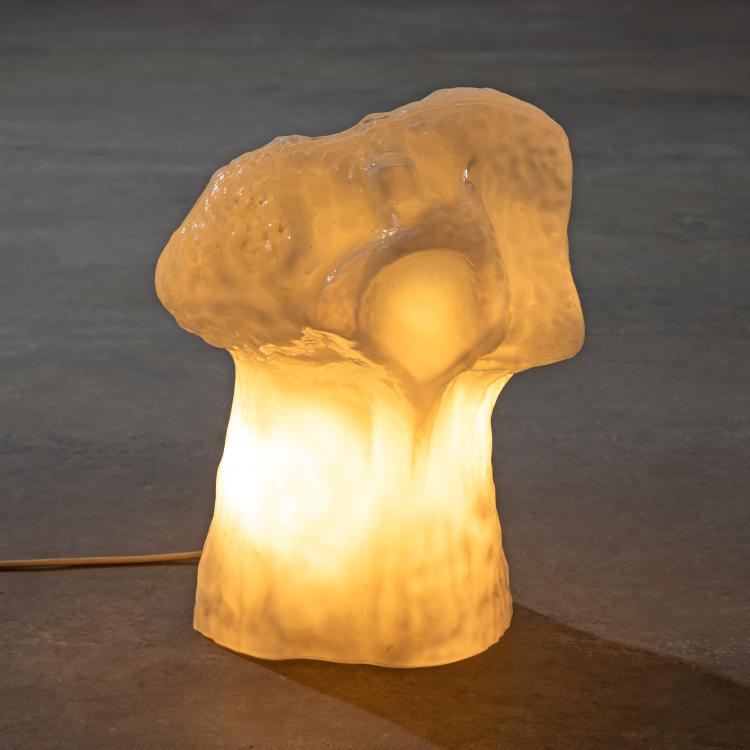 Hauptbild zu Objekt, Tischleuchte aus der Osso Serie, Carlo Nason, Mazzega, K-16B 706