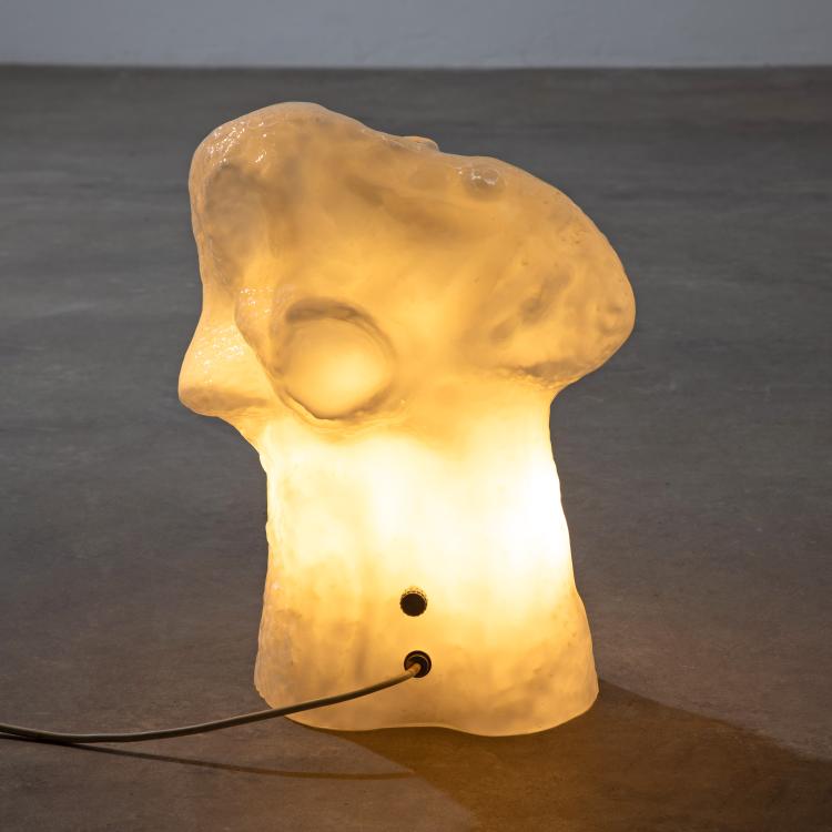 Bild 1 zu Objekt, Tischleuchte aus der Osso Serie, Carlo Nason, Mazzega, K-16B 706