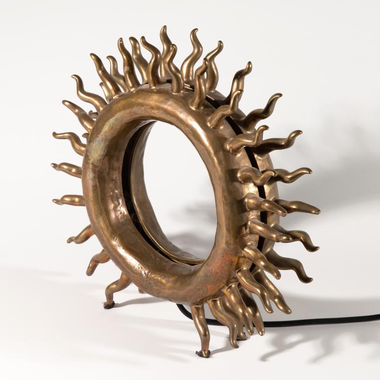 Hauptbild zu Objekt, Tischleuchte Modell Civa, Elizabeth Garouste,Mattia Bonetti, &Eacute;dition BGH, K-16B 825