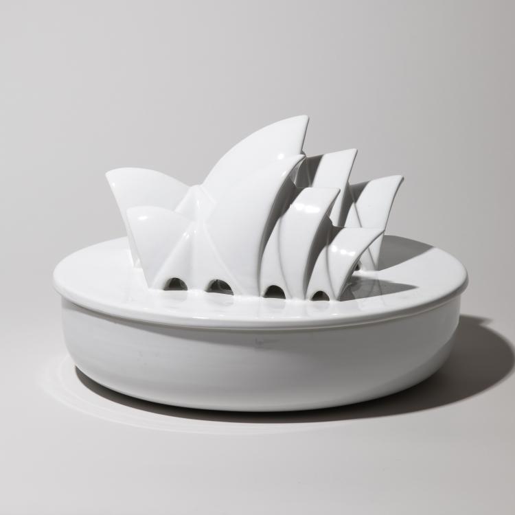Bild 1 zu Objekt, Bowl model Utzon from the I Monumenti series, Giuseppe Raimondi, Anthologie Quartett, K-16O 91