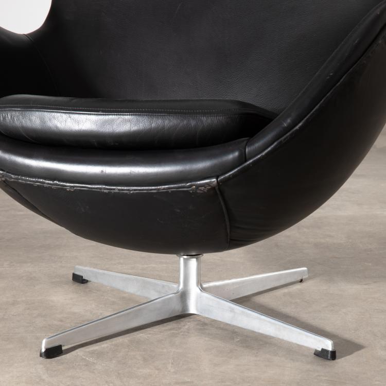 Bild 2 zu Objekt, Lounge Sessel Modell Egg Chair 3316, Arne Jacobsen, Fritz Hansen, K-16O 43