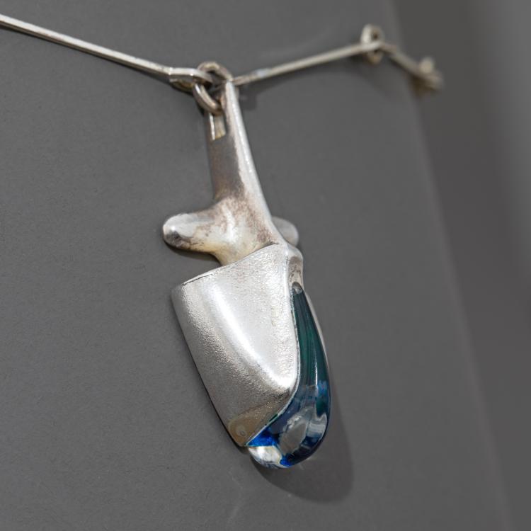 Bild 2 zu Objekt, Kette 'Iguana', 1975, Bj&ouml;rn Weckstr&ouml;m, Lapponia, Helsinki, K-17 145