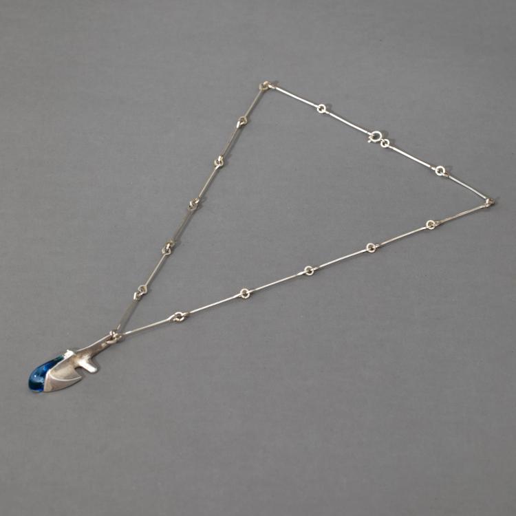 Bild 5 zu Objekt, Kette 'Iguana', 1975, Bj&ouml;rn Weckstr&ouml;m, Lapponia, Helsinki, K-17 145