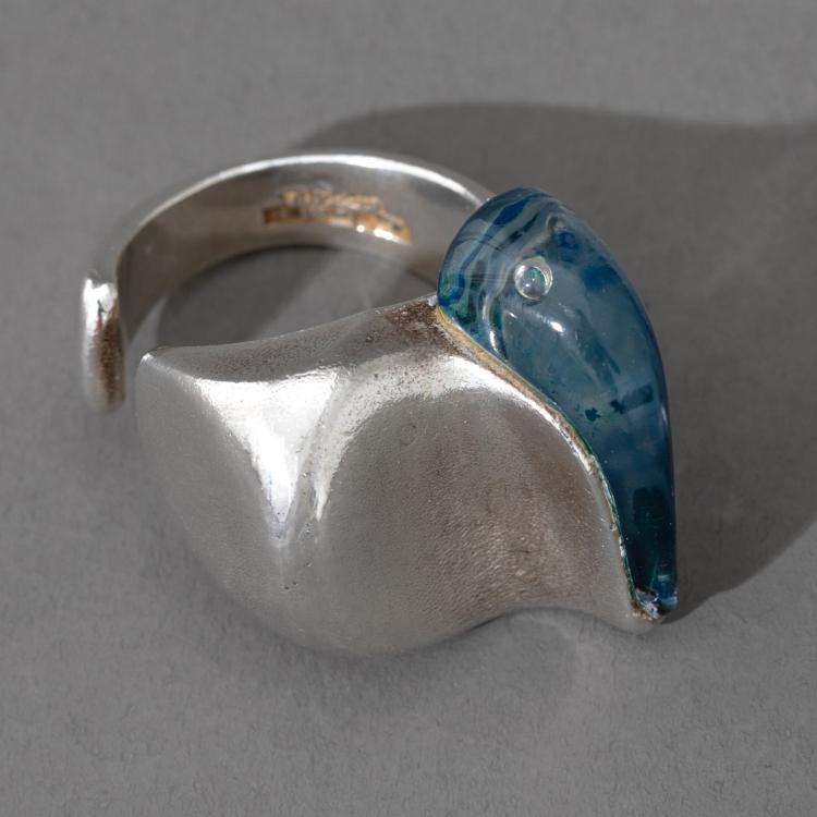 Hauptbild zu Objekt, Ring 'Darinas Tears', 1979, Bj&ouml;rn Weckstr&ouml;m, Lapponia, Helsinki, K-17 147