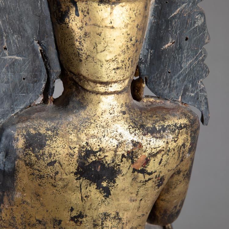 Bild 4 zu Objekt, Buddha Shakyamuni im F&uuml;rstenschmuck, Shan-Stil, 