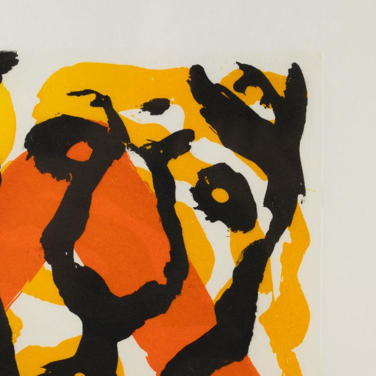 Bild 4 zu Objekt, 'L&ouml;we' aus der Folge 'Tierkreiszeichen', 1995, A. R. Penck, K-17 285