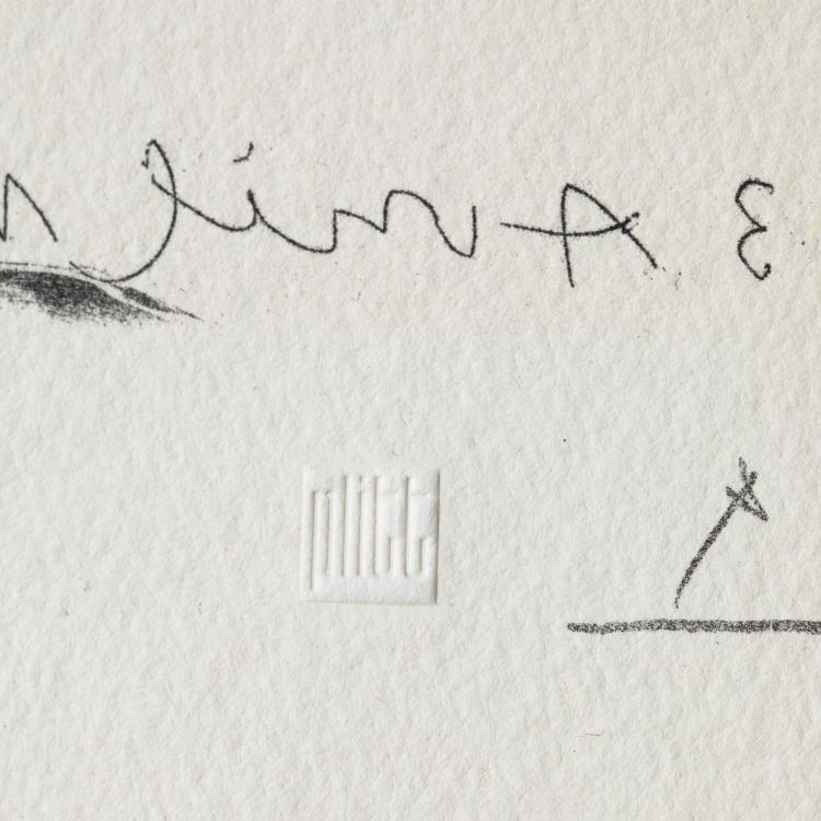 Bild 1 zu Objekt, 'Suite Vollard', 1992, Pablo Picasso (nach), K-17 254