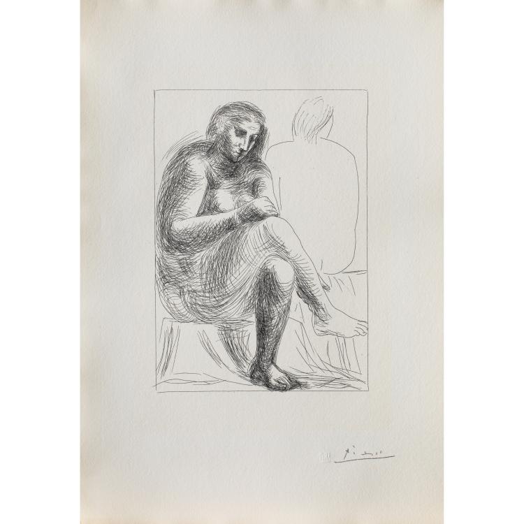 Bild 4 zu Objekt, 'Suite Vollard', 1992, Pablo Picasso (nach), K-17 254