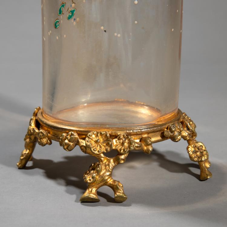 Bild 2 zu Objekt, Vase mit Bronzefu&szlig;, um 1885, Emile Gall&eacute;, Gall&eacute;, Nancy, K-17 152