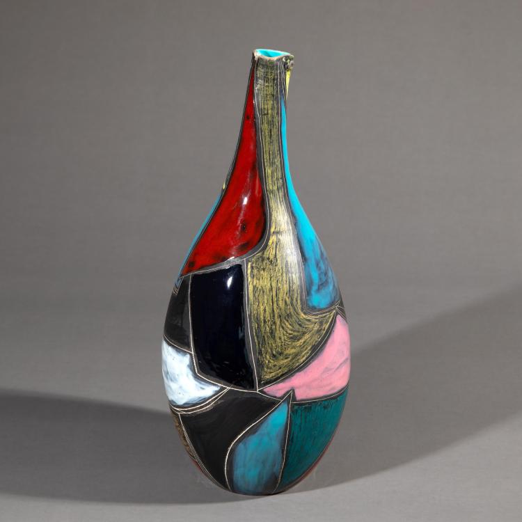 Hauptbild zu Objekt, Vase, 1950er Jahre, Marcello Fantoni, K-17 196
