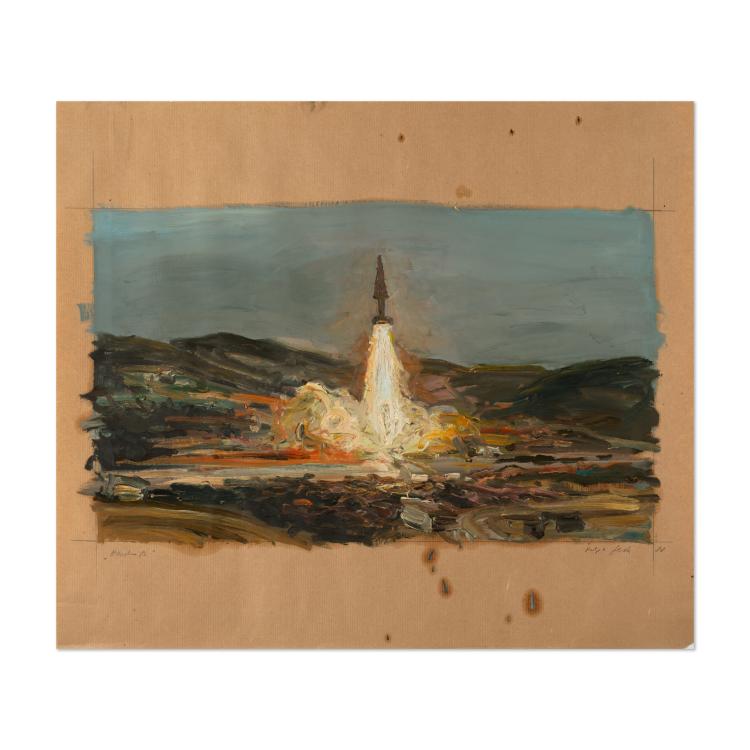 Bild 1 zu Objekt, 'Abschuss', 1988, Ralph Fleck, K-17 309