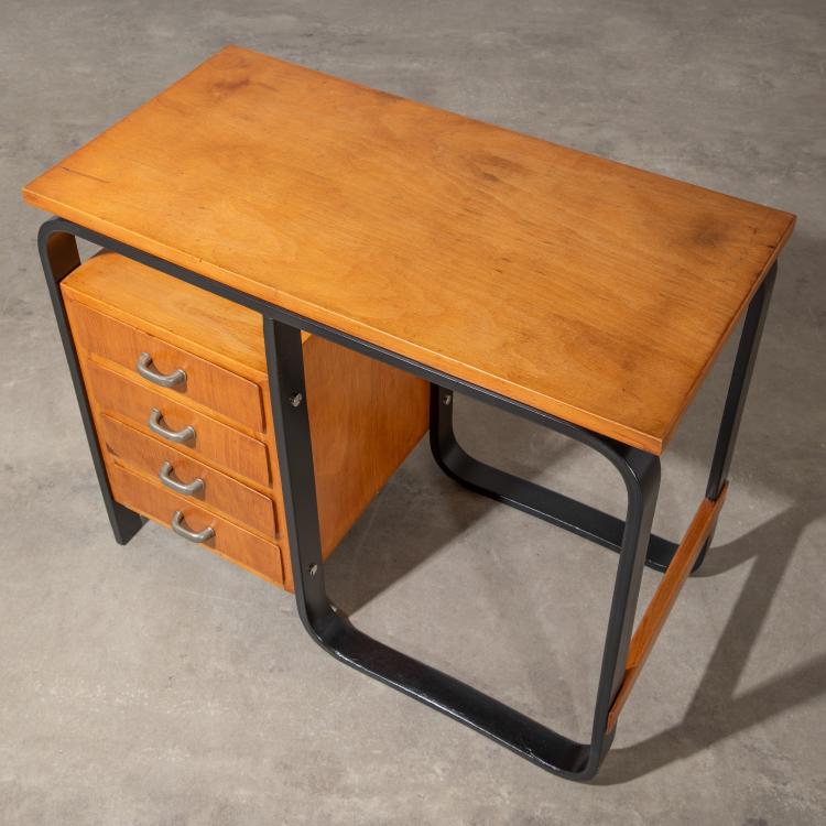 Bild 10 zu Objekt, Schreibtisch, Schreibmaschinentisch und Schrank Modell Bocconi, Giuseppe Pagano Pogatschnig, K-17 70