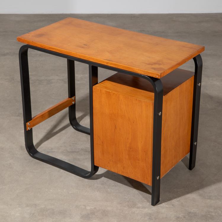 Bild 13 zu Objekt, Schreibtisch, Schreibmaschinentisch und Schrank Modell Bocconi, Giuseppe Pagano Pogatschnig, K-17 70