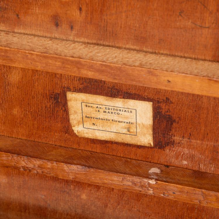 Bild 14 zu Objekt, Schreibtisch, Schreibmaschinentisch und Schrank Modell Bocconi, Giuseppe Pagano Pogatschnig, K-17 70