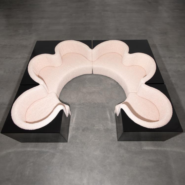 Hauptbild zu Objekt, Sitzlandschaft Modell Safari, Gruppo Archizoom, Poltronova, Pistoia, 