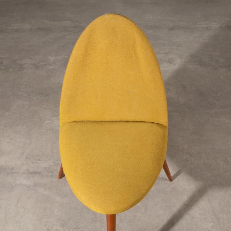 Bild 1 zu Objekt, Tripod Chair of the 1950s/60s, Wilhelm, B&ouml;blingen Renz (attributed), Wilhelm Renz?, K-16O 33