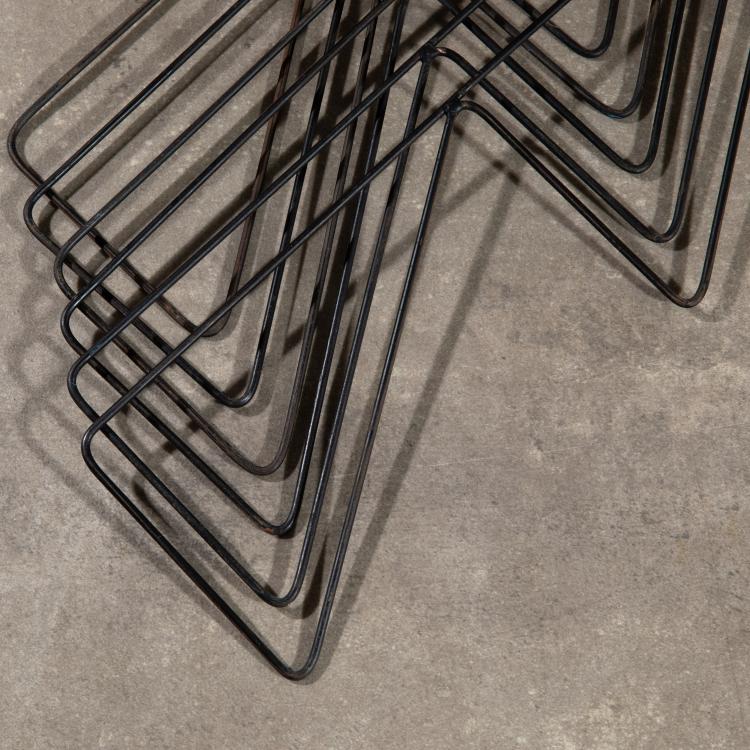 Bild 2 zu Objekt, 3 x colored ladder shelves from the 1950/60s, K-16O 35