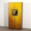 Limitierter beleuchteter Barschrank Motiv 'Gold Marilyn Monroe'