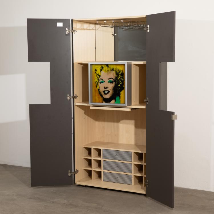 Bild 4 zu Objekt, Limitierter beleuchteter Barschrank Motiv 'Gold Marilyn Monroe', Andy Warhol, K-17 652