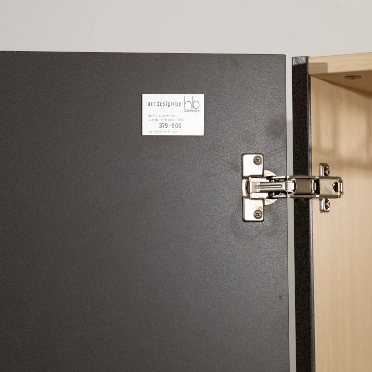 Bild 6 zu Objekt, Limitierter beleuchteter Barschrank Motiv 'Gold Marilyn Monroe', Andy Warhol, K-17 652