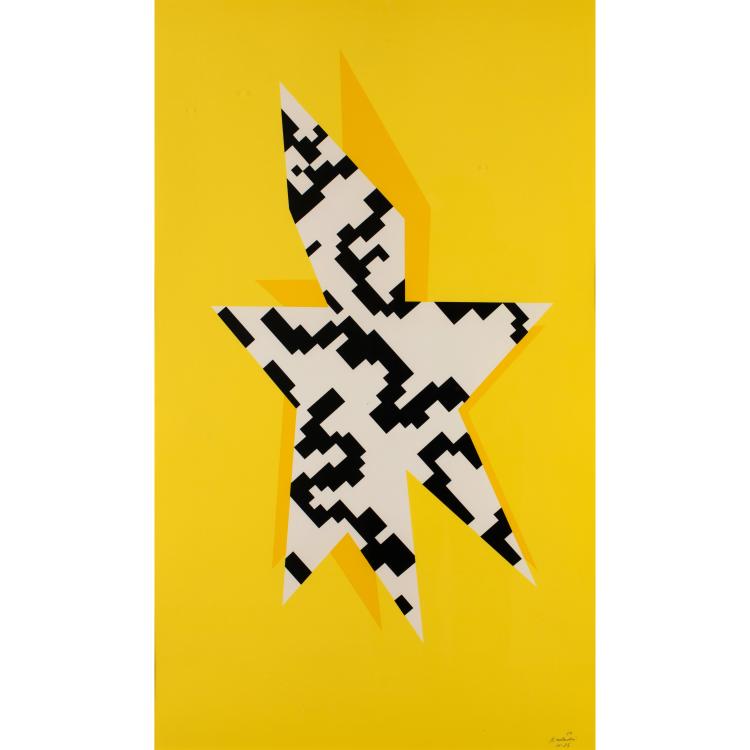 Bild 6 zu Objekt, 2 limitierte Serigraphien 'Star', 1989, Alessandro Mendini, K-17 568