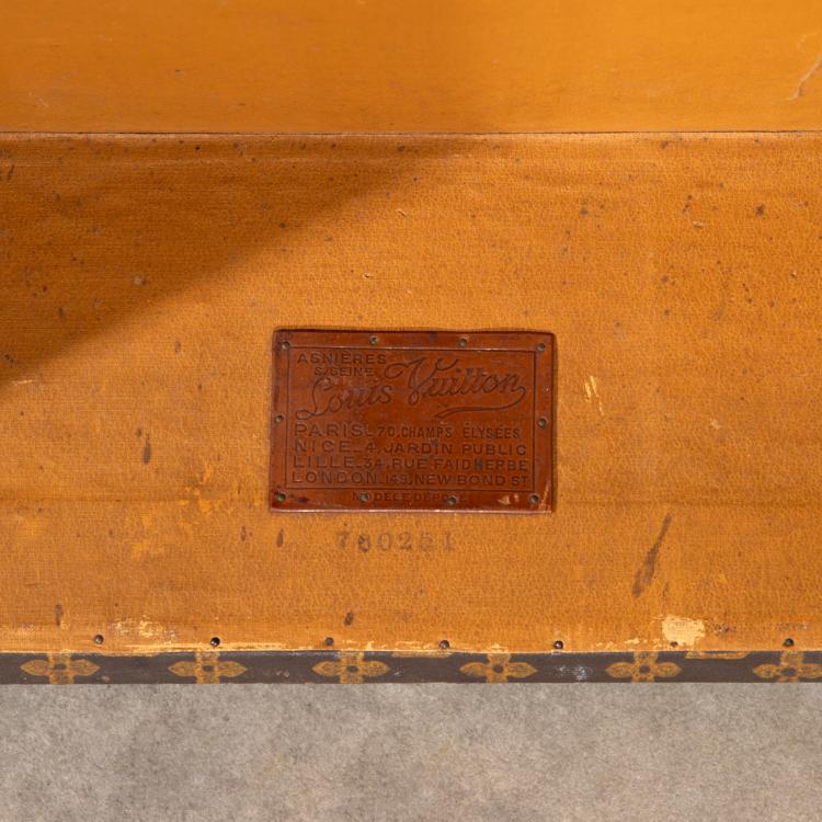 Bild 3 zu Objekt, Antiker Louis Vuitton 'Monogram Canvas' &Uuml;berseekoffer, 1920er Jahre, Louis Vuitton, Paris, K-17 55
