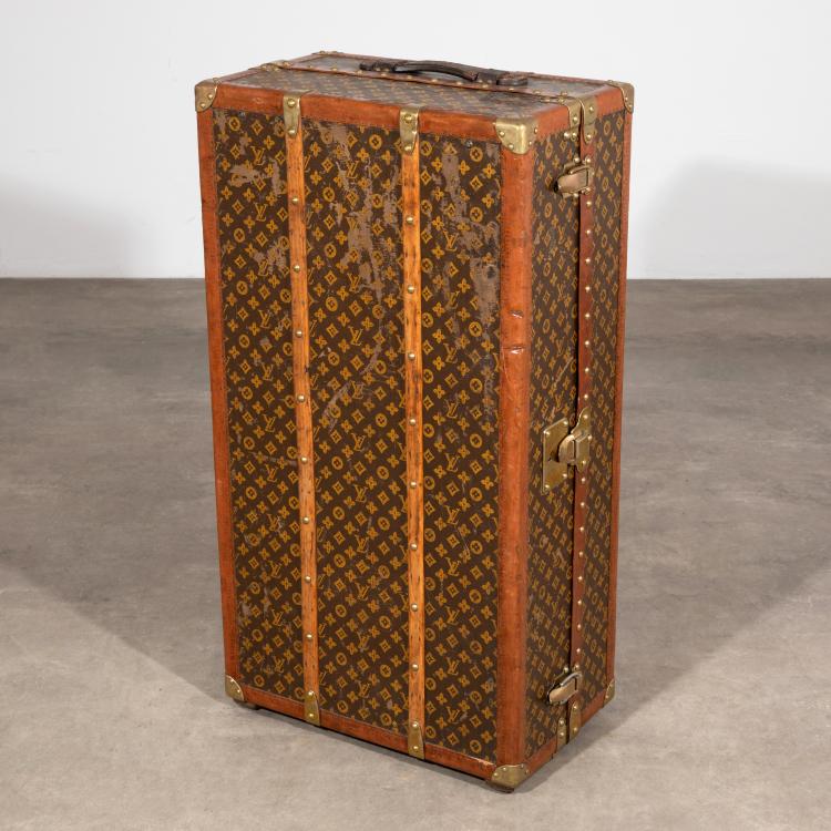 Bild 4 zu Objekt, Antiker Louis Vuitton 'Monogram Canvas' &Uuml;berseekoffer, 1920er Jahre, Louis Vuitton, Paris, K-17 55