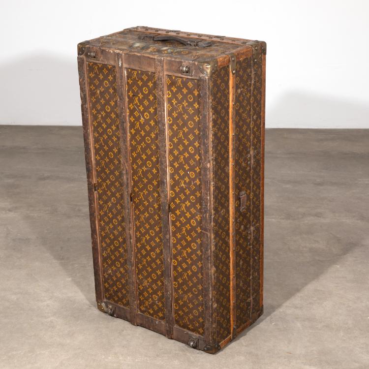 Bild 4 zu Objekt, Antike Louis Vuitton 'Monogram Canvas' Reisetruhe, 1920er Jahre, Louis Vuitton, Paris, K-17 56