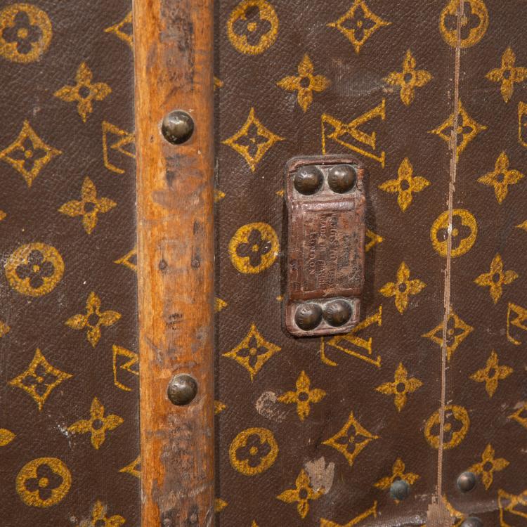 Bild 5 zu Objekt, Antike Louis Vuitton 'Monogram Canvas' Reisetruhe, 1920er Jahre, Louis Vuitton, Paris, K-17 56