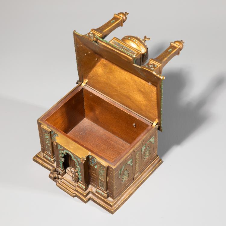 Bild 3 zu Objekt, Schatulle 'Moschee', um 1900, Franz Xaver Bergmann, Bergmann, Franz Xaver, Wien, K-17 219