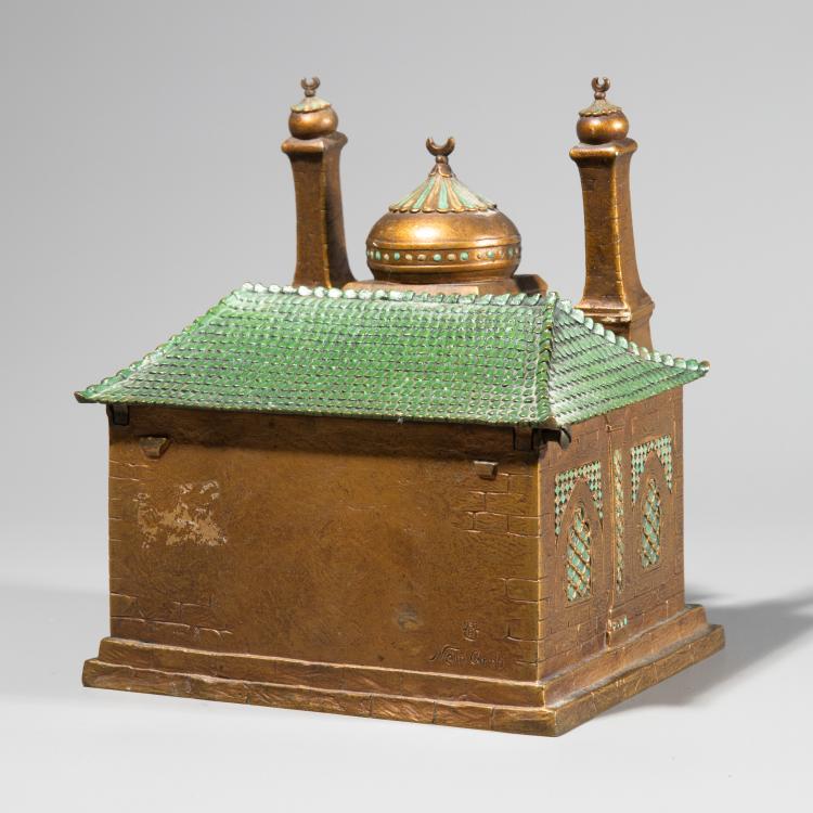 Bild 4 zu Objekt, Schatulle 'Moschee', um 1900, Franz Xaver Bergmann, Bergmann, Franz Xaver, Wien, K-17 219