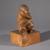 Ohne Titel, Sitzender Affe (Mandrill), 1954