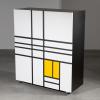 Limitierter Schrank Modell Homage to Mondrian 1