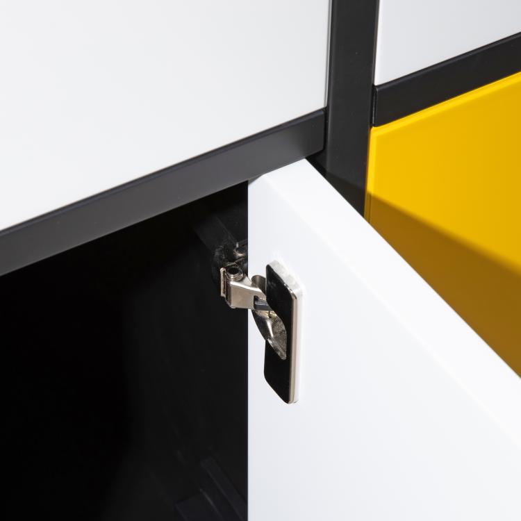 Bild 4 zu Objekt, Limitierter Schrank Modell Homage to Mondrian 1, Shiro Kuramata, Cappellini, Mailand, 