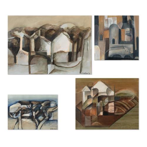 4 works on paper, 1981-1987